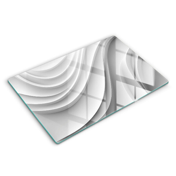 Tagliere in vetro Linee geometriche