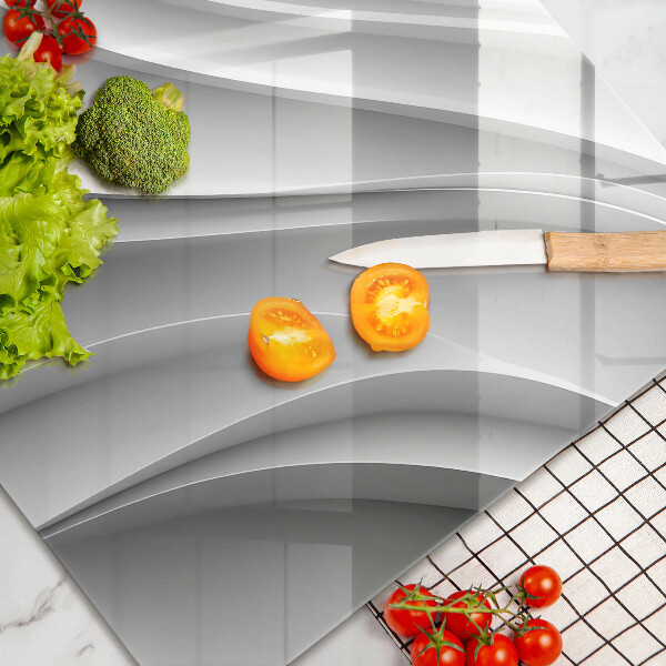 Tagliere in vetro Linee geometriche