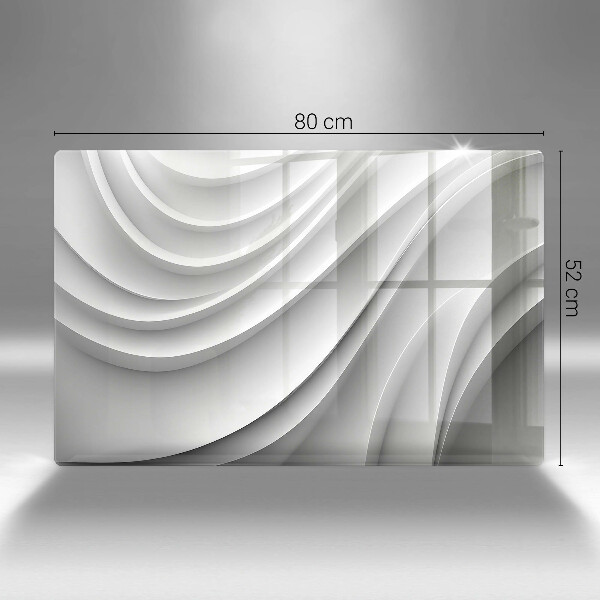 Tagliere in vetro Linee geometriche