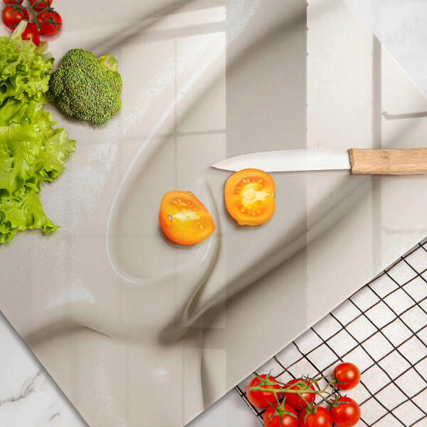 Tagliere in vetro Gelato cremoso