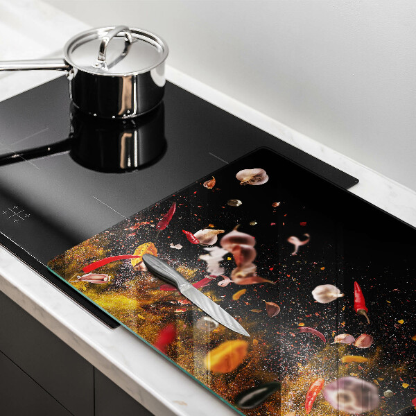 Tagliere in vetro Spezie piccanti