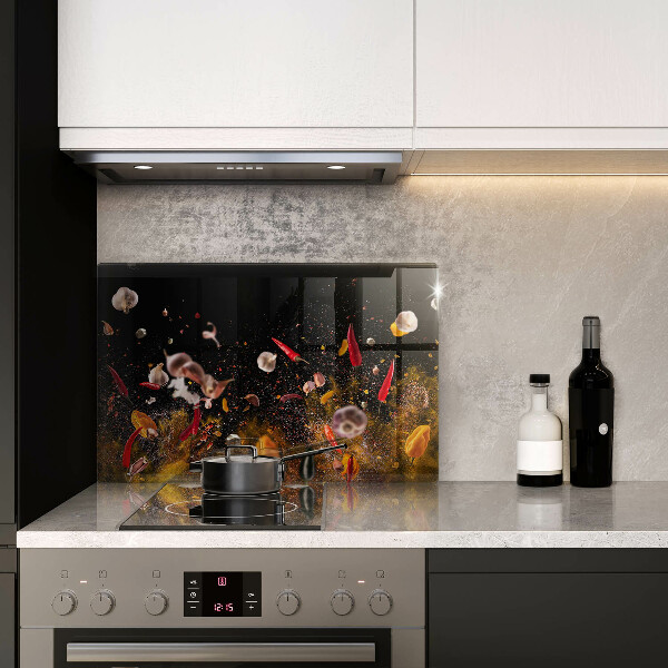 Tagliere in vetro Spezie piccanti