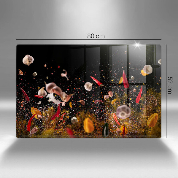 Tagliere in vetro Spezie piccanti