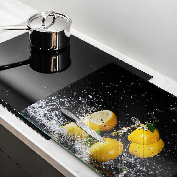 Tagliere in vetro temperato Succoso frutto di limone