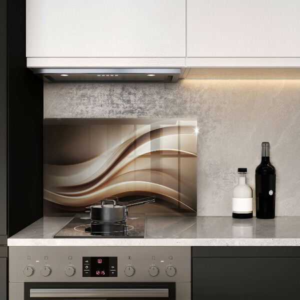 Tagliere in vetro temperato Linee delicate di astrazione