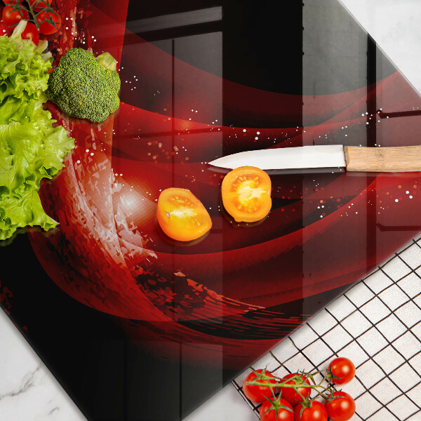 Tagliere in vetro temperato Astrazione moderna