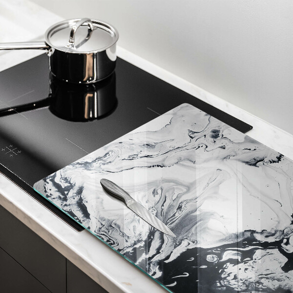 Tagliere in vetro temperato Astrazione dell'inchiostro