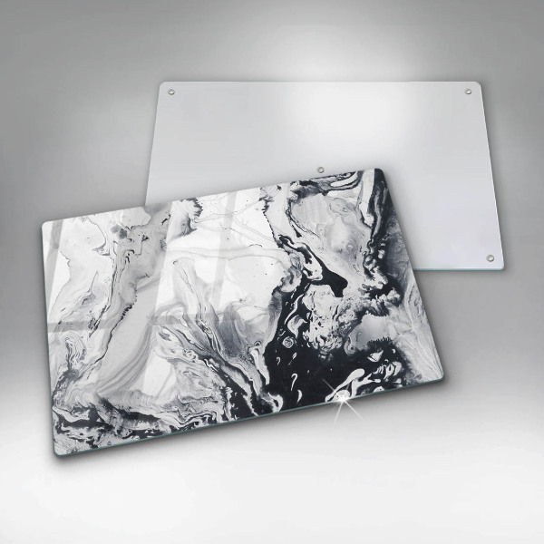 Tagliere in vetro temperato Astrazione dell'inchiostro