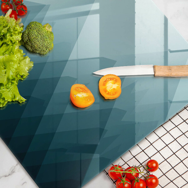 Tagliere in vetro temperato Montagne astratte