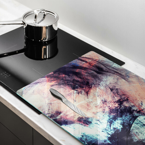 Tagliere in vetro temperato Astrazione dipinta