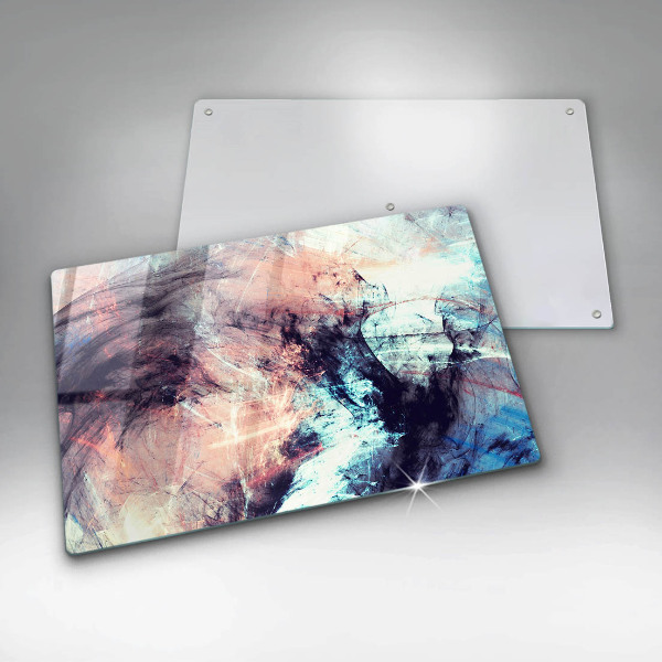 Tagliere in vetro temperato Astrazione dipinta