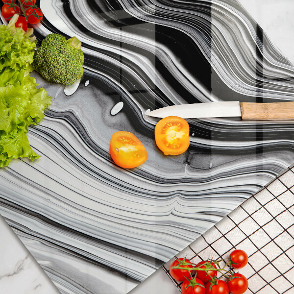 Tagliere in vetro temperato Astrazione dell'inchiostro