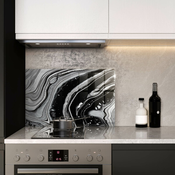 Tagliere in vetro temperato Astrazione dell'inchiostro