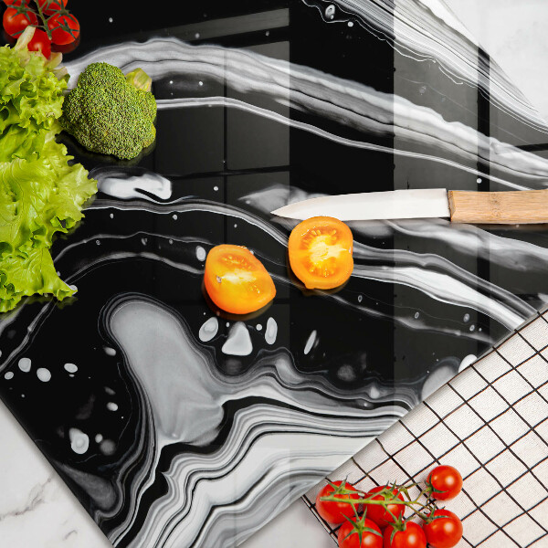 Tagliere in vetro temperato Astrazione dell'inchiostro