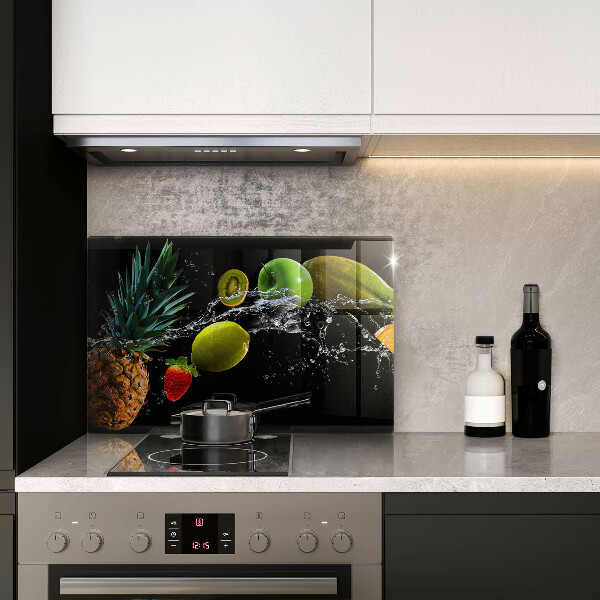 Tagliere in vetro Frutta in acqua