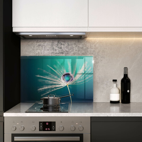 Tagliere in vetro Rugiada su un dente di leone