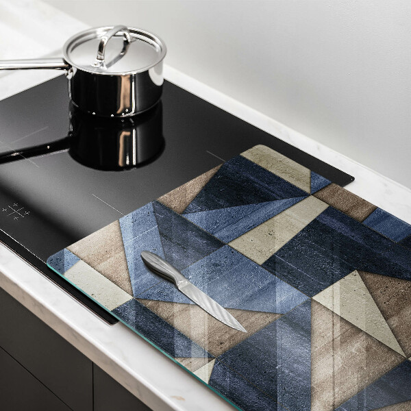 Tagliere in vetro Astrazione geometrica