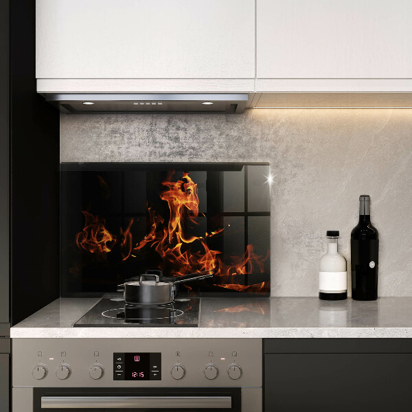 Tagliere in vetro Accendi una fiamma viva