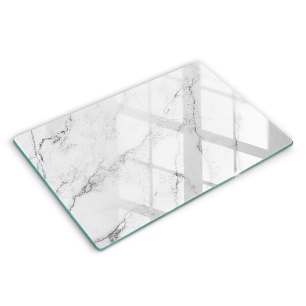 Tagliere in vetro temperato Elegante struttura in marmo