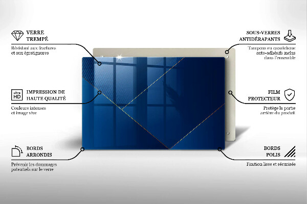 Tagliere in vetro Sfondo moderno