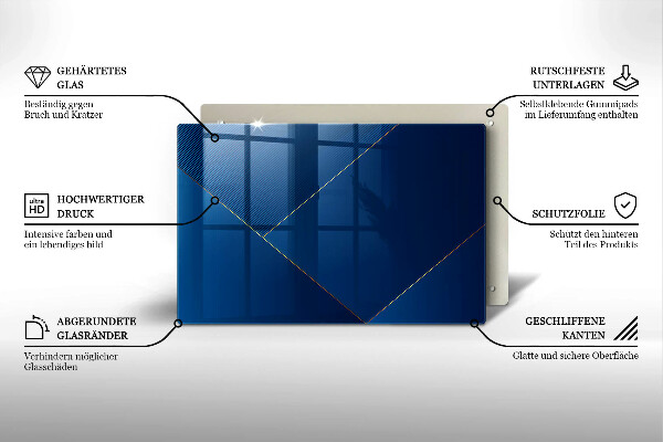 Tagliere in vetro Sfondo moderno