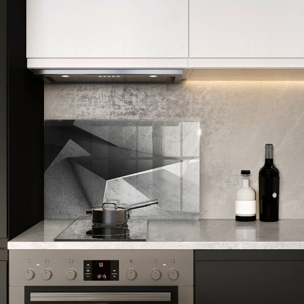 Tagliere in vetro temperato Astrazione concreta