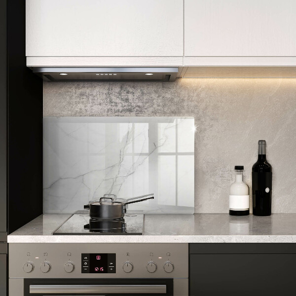 Tagliere in vetro temperato Sfondo di pietra di marmo