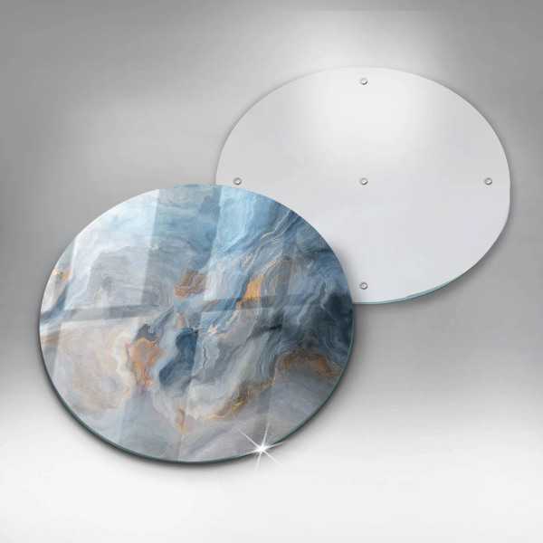 Tagliere in vetro Trama di marmo