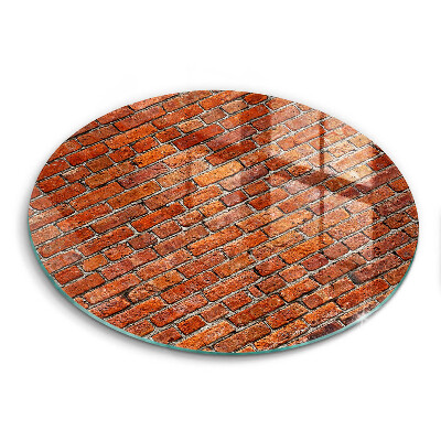 Tagliere in vetro Muro di muro di mattoni