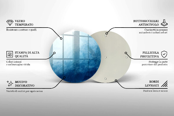 Tagliere in vetro Sfondo astratto