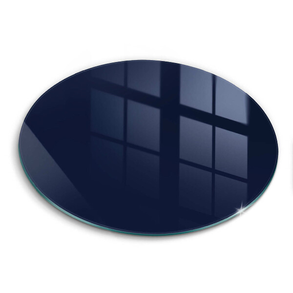 Tagliere in vetro temperato blu navy