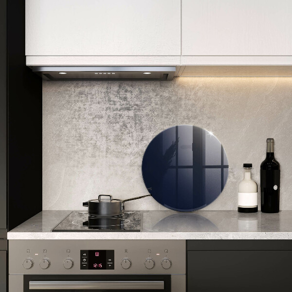 Tagliere in vetro temperato blu navy