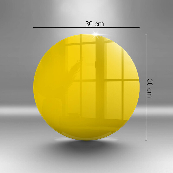 Tagliere in vetro temperato Giallo