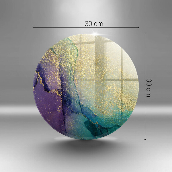 Tagliere in vetro Sfondo con oro