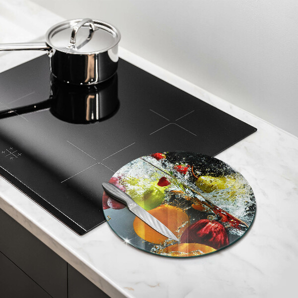 Tagliere in vetro Frutta succosa in acqua