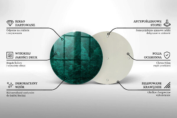 Tagliere in vetro Trama di sfondo in pietra