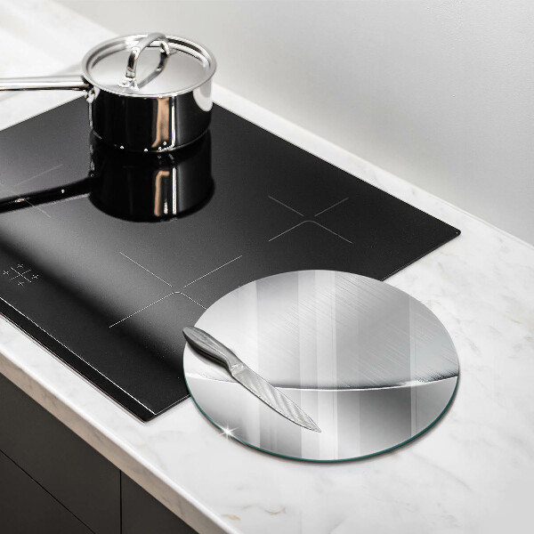 Tagliere in vetro Forme metalliche