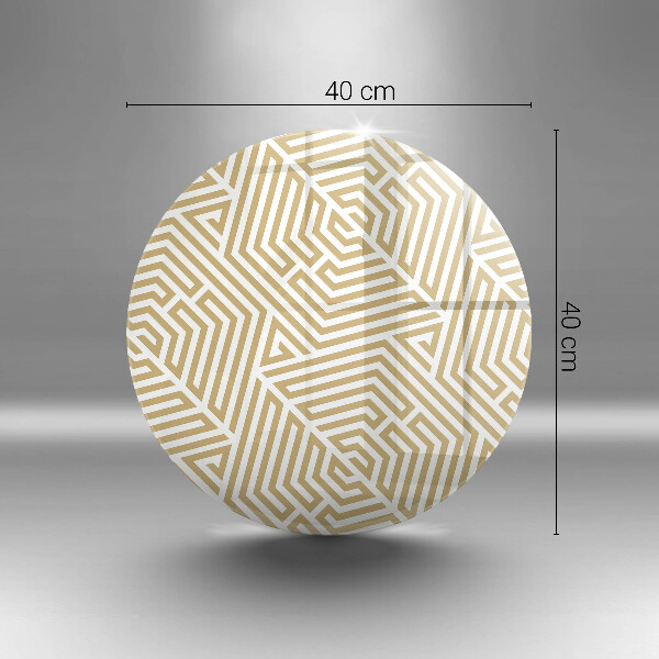 Tagliere in vetro Linee geometriche