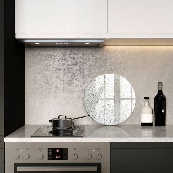 Tagliere in vetro Forme astratte