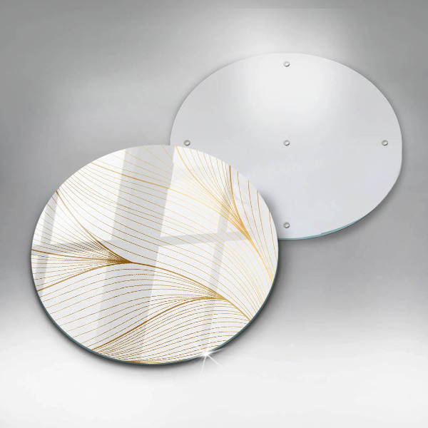 Tagliere in vetro Modello di linee moderne