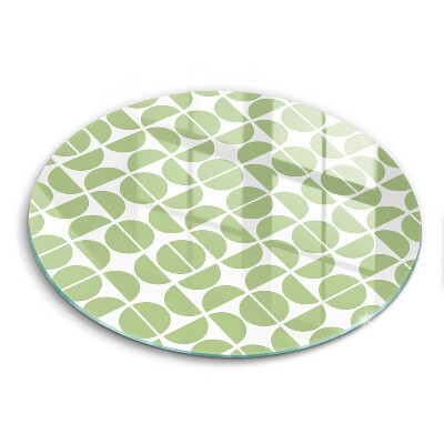 Tagliere in vetro Modello di forme boho