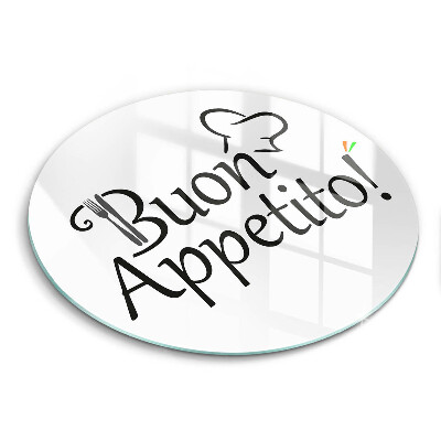 Tagliere in vetro Buon Appetito!