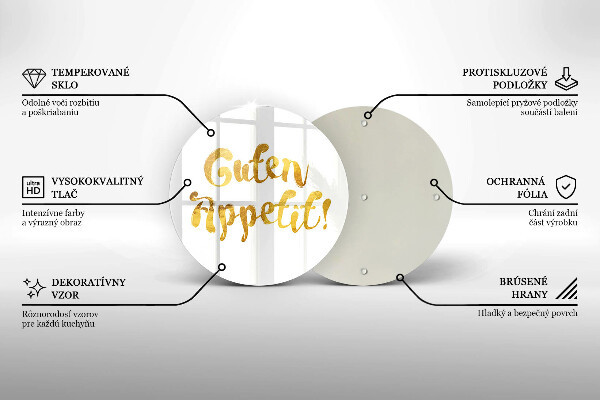 Tagliere in vetro Guten Appetit!