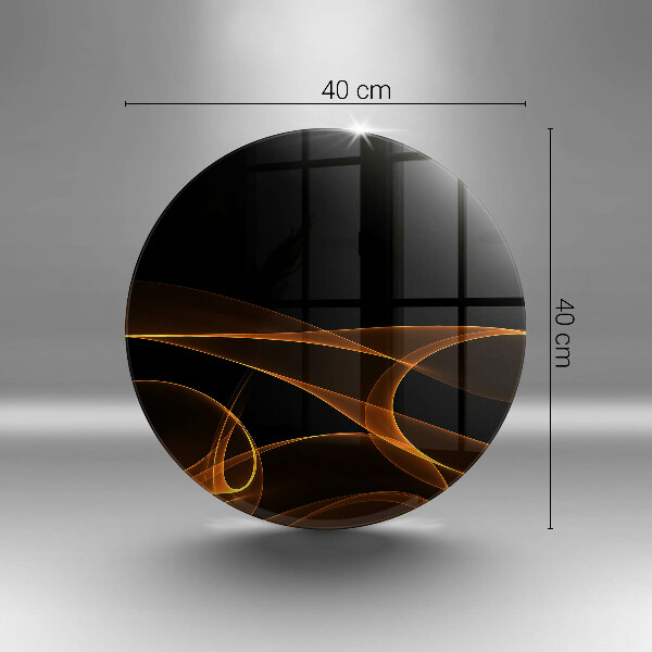 Tagliere in vetro Linee astratte