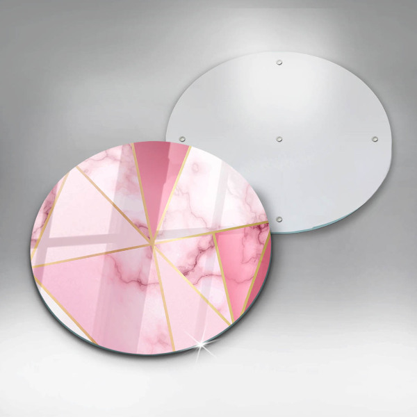 Tagliere in vetro Marmo geometrico