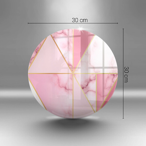 Tagliere in vetro Marmo geometrico