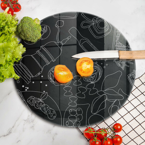 Tagliere in vetro Accessori per la cucina