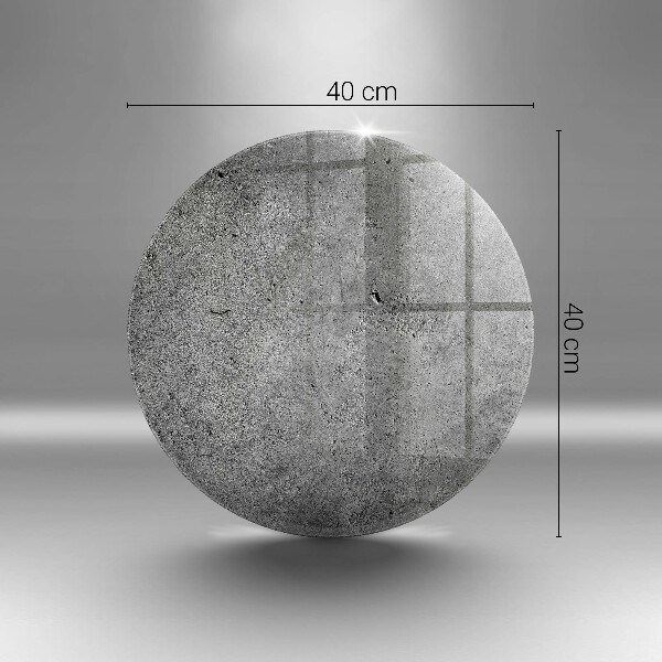 Tagliere in vetro Struttura in pietra concreta