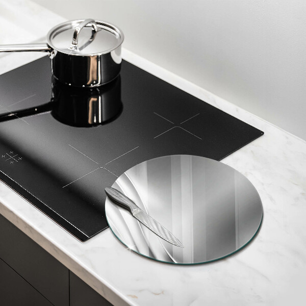 Tagliere in vetro temperato Struttura in metallo