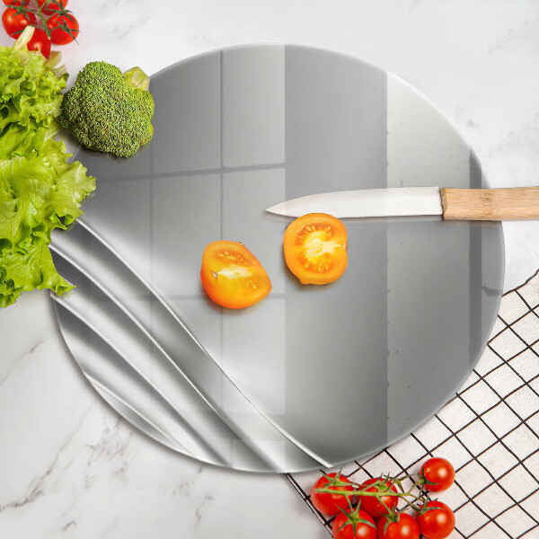 Tagliere in vetro temperato Struttura in metallo